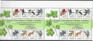 US #1757 MNH Canadian Inter. Philatelic Exhibition.  8 different stamps.  Nice.