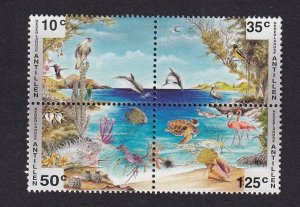 Netherlands Antilles #727-730  MNH 1994 wildlife