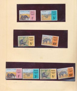 Kenya 1985/86 Wildlife Peace Soccer + Sheets M&U (Apx 85) BL1913