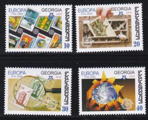 Georgia # 390-393,  50 Years of Europa Stamps, NH, 1/3 Cat.