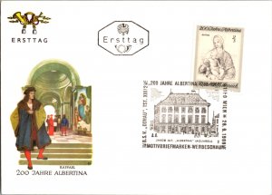 Austria, Worldwide First Day Cover, Art