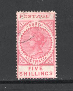 South Australia SC #129     VF, Used,  CV $87.50   ....   5820059