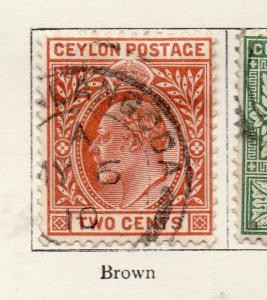 Ceylon 1903-04 Early Issue Fine Used 2c. 300067
