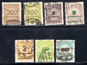 Germany #291-298  Used  VF   CV $11.70   ...   2382203