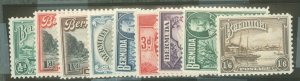 Bermuda #105-108/110-114v  Multiple