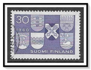 Finland #366 Coat Of Arms Used