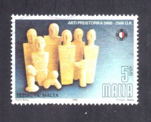 MALTA SCOTT #882 USED 5c 1996