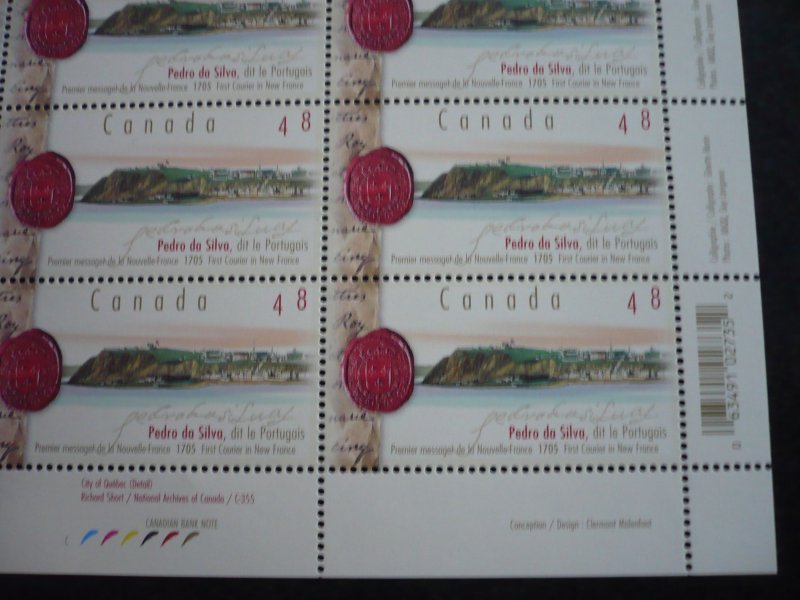 Stamps - Canada - Scott# 1988 - Mint Never Hinged Pane of 16 Stamps