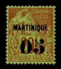 Martinique #6 Mint