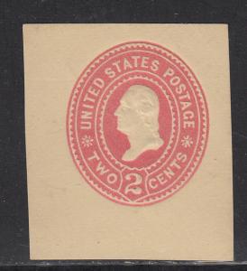 US  U362 Cut Square Unused