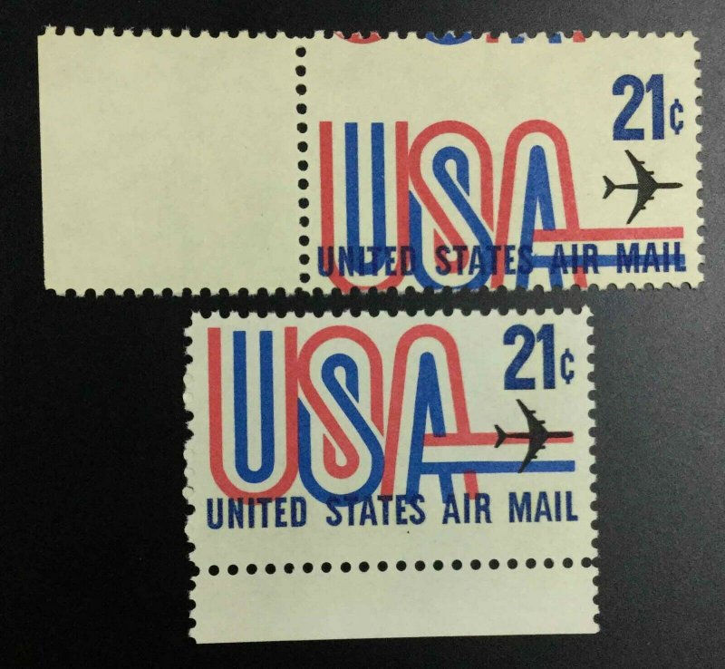 MOMEN: US STAMPS #21c VAR. MISPERF / COLOR SHIFTS MINT OG NH LOT #53016