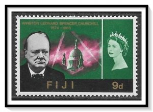 Fiji #216 Churchill Memorial MHR