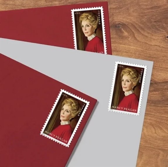 5 Sheets of 20,Nancy Reagan  forever stamps  ,100PCS