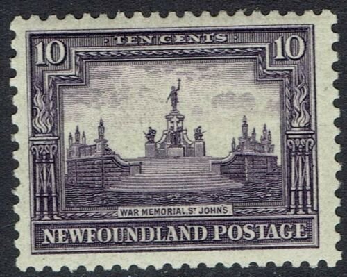 NEWFOUNDLAND 1928 PUBLICITY ISSUE 10C PERF 13.5 X 13  