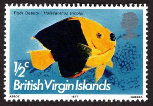 1975, British Virgin Islands 1/2c, MNH, Sc 284