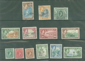 Jamaica #116-128  Single (Complete Set)