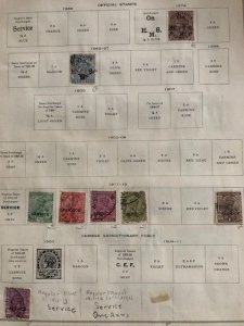 3 Album Pages of India