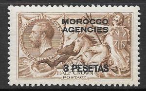 Great Britain offices in Morocco Scott #55  Mint H  Scott CV $35.00