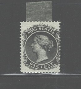 CANADA - NOVA SCOTIA  1860 - 1863 #8 MH FULL GUM