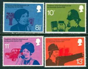 Great Britain; 1976: Sc. # 777-780: **/MNH Cpl. Set