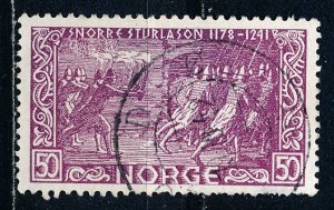 Norway #244 Single Used