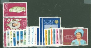 Cayman Islands #404a/443  Single (Complete Set)