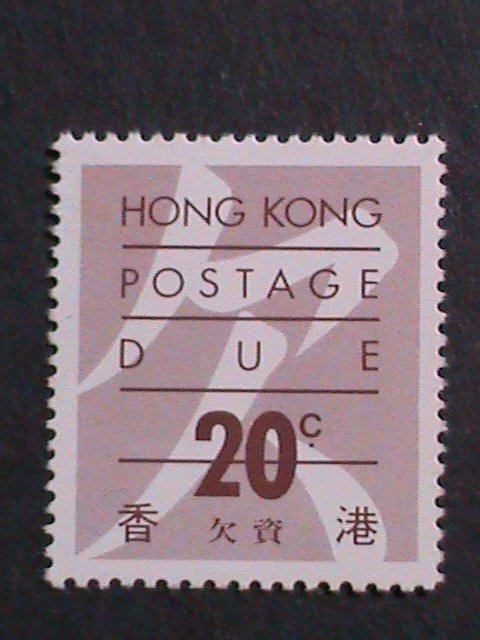 ​HONG KONG-1986 -SC# J24--POSTAGE DUE STAMPS MINT VF WE SHIP TO WORLD WIDE.