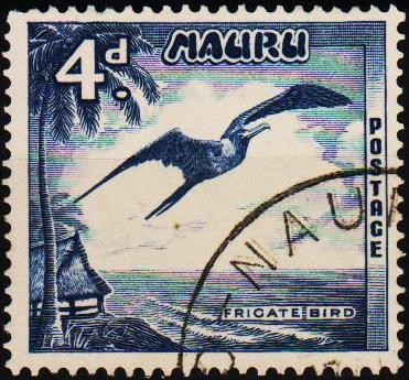 Nauru. 1954 4d S.G.51 Fine Used