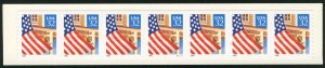 US #3133 PLATE STRIP OF 7, 32c Flag, 1997 Issue  SUPERB mint never hinged, RA...