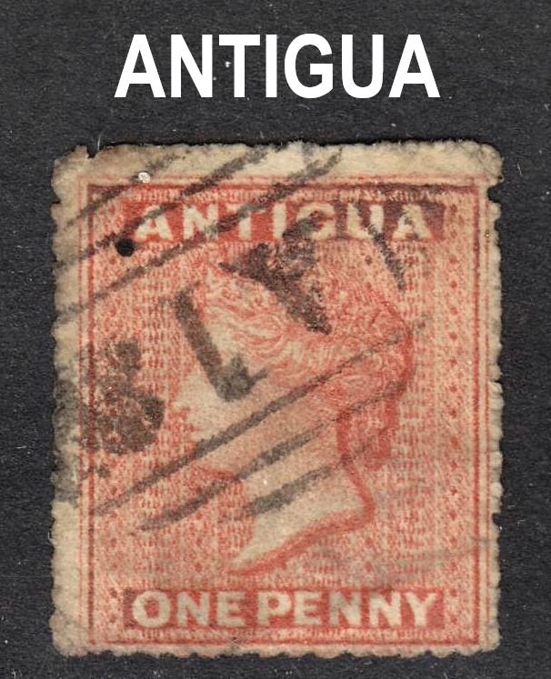 Antigua Scott 3  wtmk 5  Fine used.