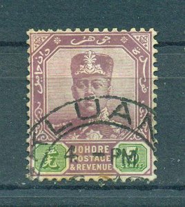 Malaya - Johore sc# 63 (2) used cat value $3.00