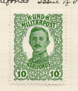 Bosnia Herzegovina 1918 Early Issue Fine Mint Hinged 10h. NW-183467