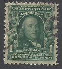 United States Scott # 300 Used