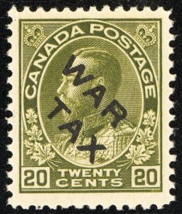 Canada Stamps MLH VF War Tax 20¢