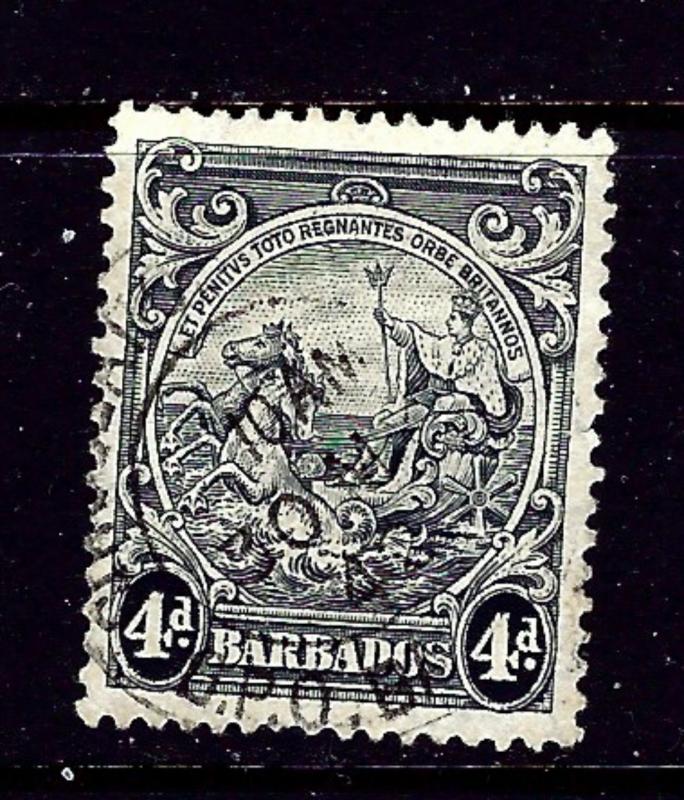 Barbados 198a Used 1938 Perf 14