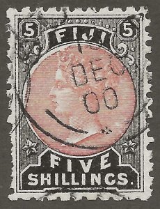 Fiji (1882) - Scott # 45,   Used 