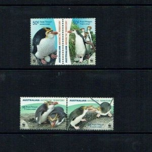 AAT: 2007, Endangered Species, Royal Penguins, MNH set