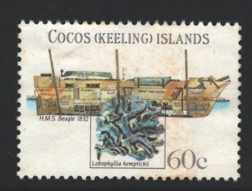 Cocos Islands Sc#80 Used