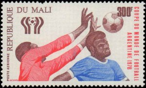 Mali #C326-C328,C327a, Complete Set(3), 1978, Sports, Soccer, Never Hinged