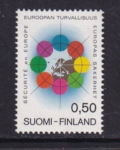 Finland   #523  MNH  1972  European security conference