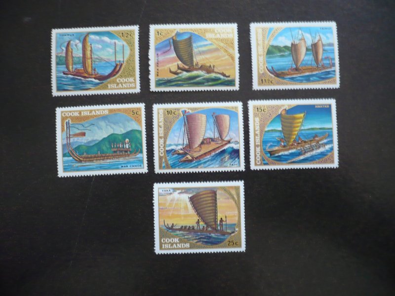 Stamps - Cook Islands - Scott# 357-363 - Mint Never Hinged Set of 7 Stamps