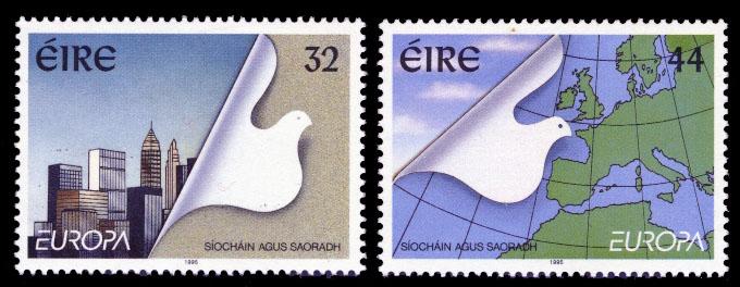 Ireland 1995 Scott #960-961 Mint Never Hinged