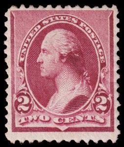 United States Scott 219D (1890) Mint H F, CV $160.00 W