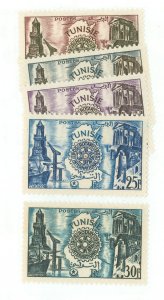 Tunisia #259-263  Single (Complete Set)