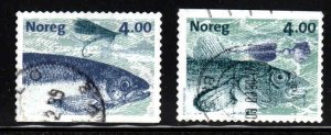 Norway #1215-16 ~ Cplt Set of 2 ~ Used, HMR