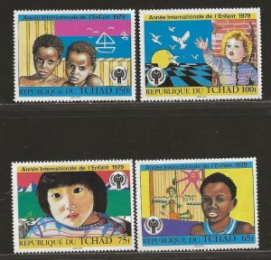 CHAD SC# 374-77   FVF/MNH