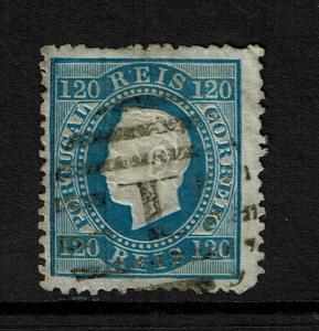 Portugal SC# 46, Used, small side tear - S7769