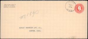 United States, Wyoming, Postal Stationery