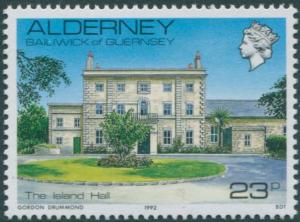 Alderney 1983 SGA12c 18p Old Harbour MNH