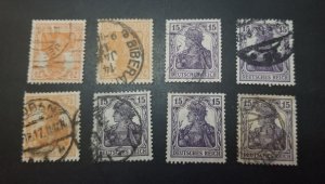 GERMANY Used Vintage Stamp Lot T1107